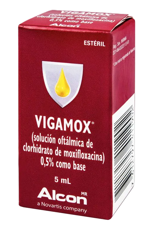 VIGAMOX AL 0.5% SOLUCION X 5 ML