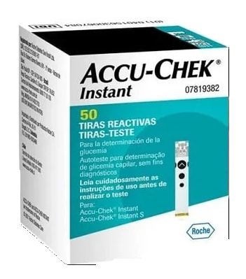 TIRAS DE GLUCOSA ACCU-CHEK INSTANT X 50 UND
