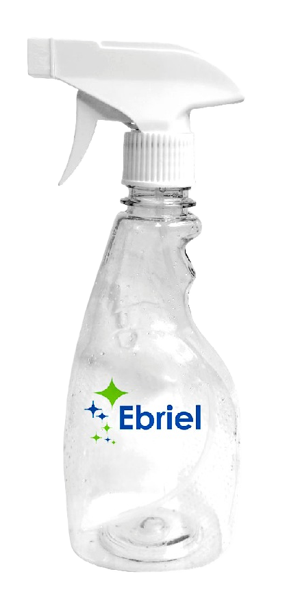 ENVASE PET X 500 ML + PULVERIZADOR GATILLO BLANCO