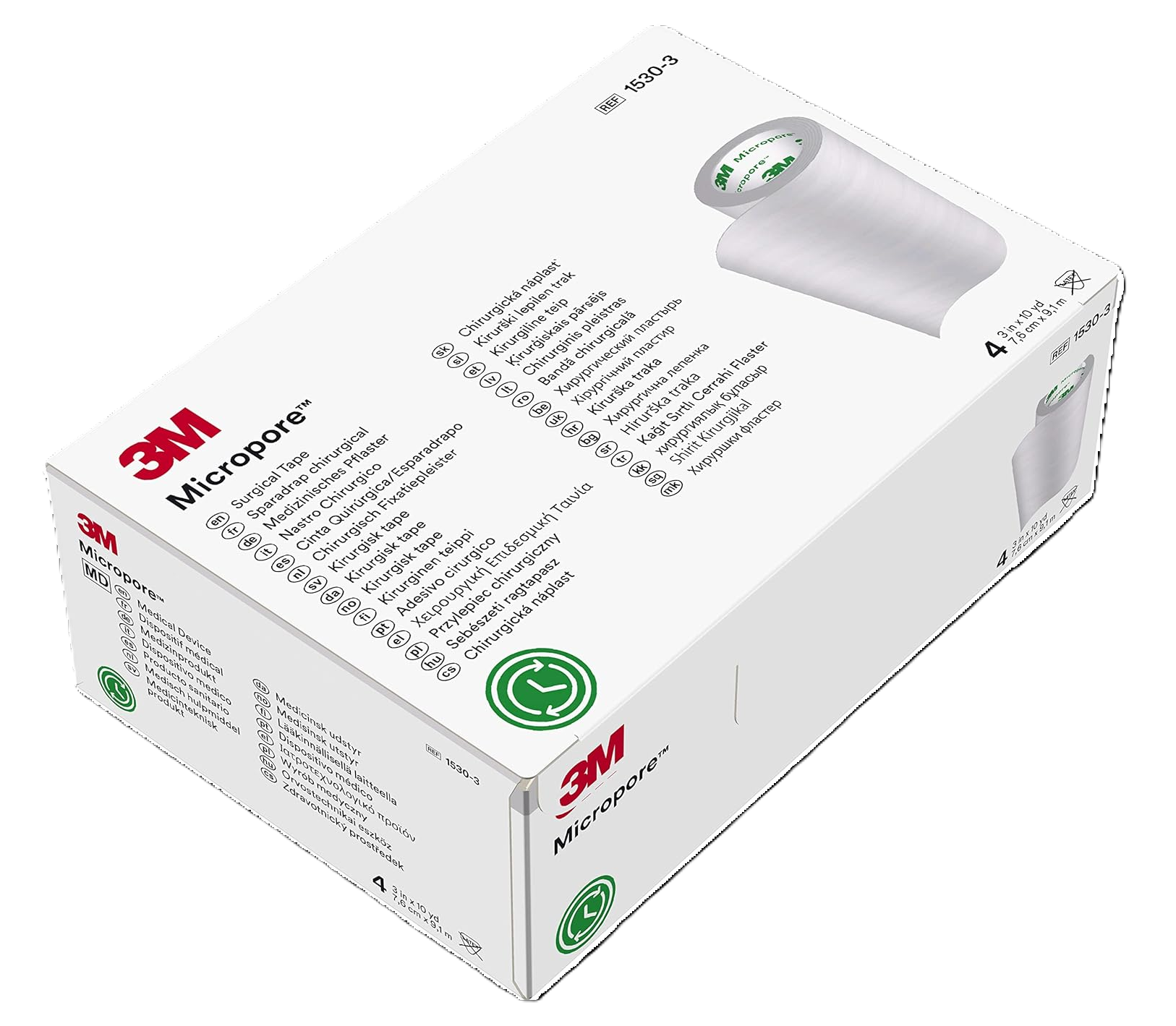 ESPARADRAPO MICROPORE X 4 CORTES - 1530(3)