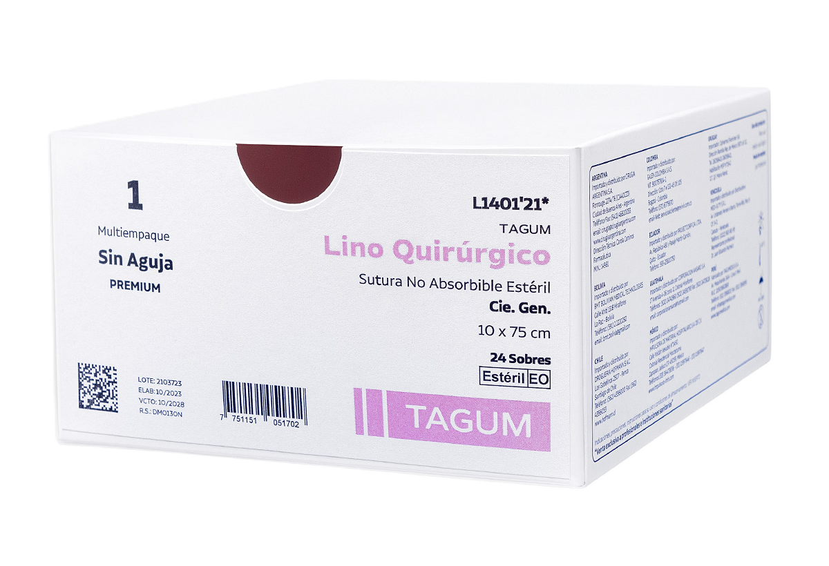 LINO MULTIEMPAQUE 1 SIN AGUJA X 24 UND