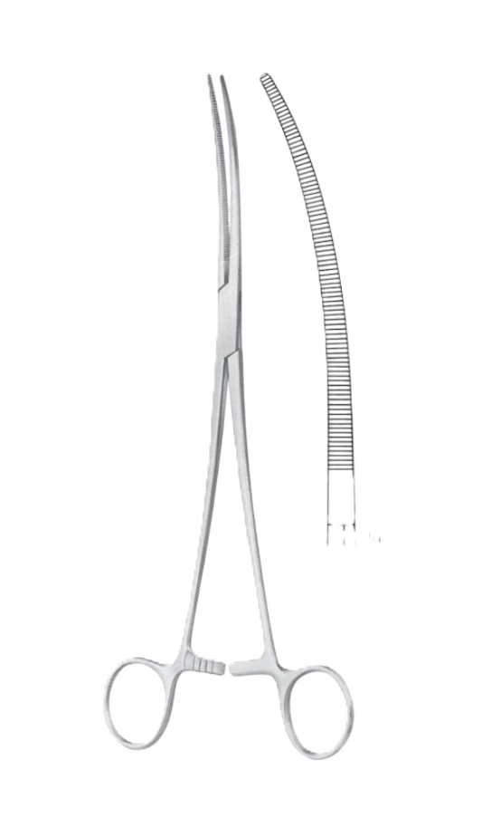 PINZA CRAWFORD CURVA DE 24 CM AA 330/24