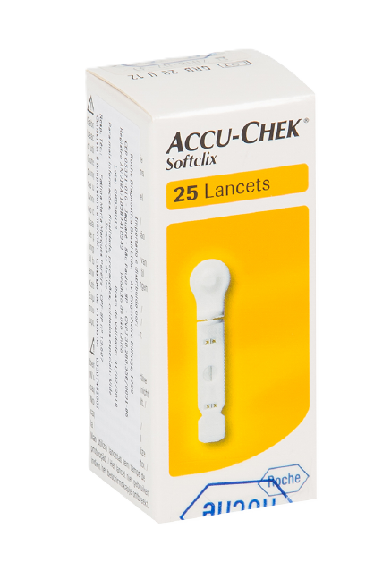 LANCETAS ACCU-CHEK SOFTCLIX X 25 UND