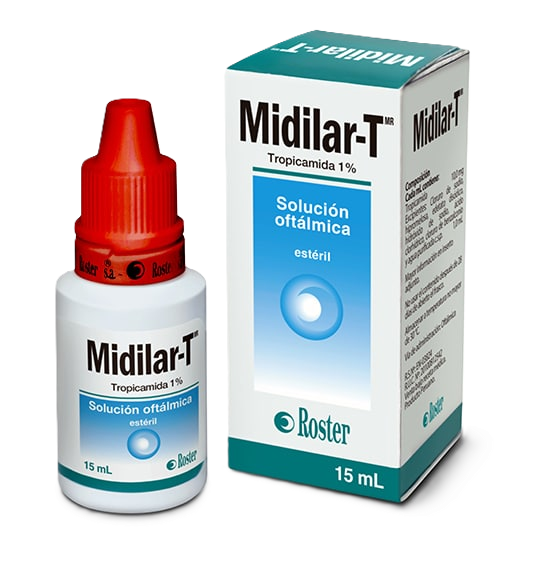 TROPICAMIDA AL 1% SOLUCION OFTALMOLOGICA - MIDILAR T
