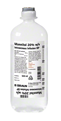 MANITOL DE 20G/100 ML X 500 ML