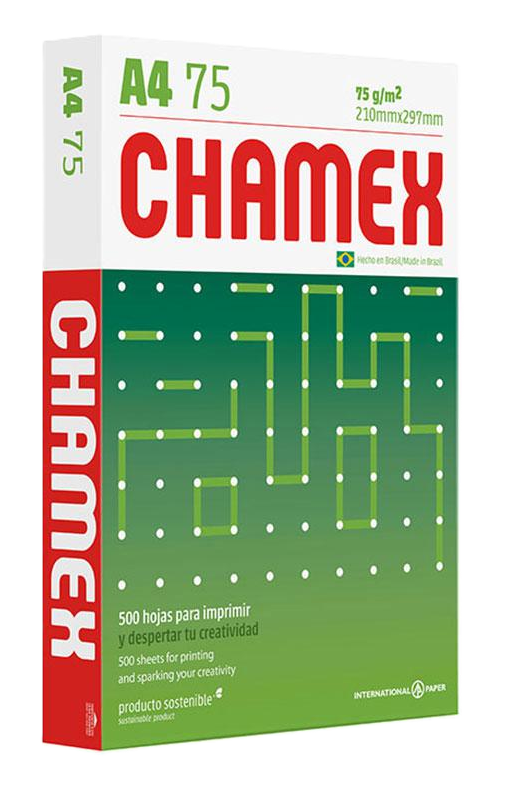 PAPEL BOND A4 X 500 UND