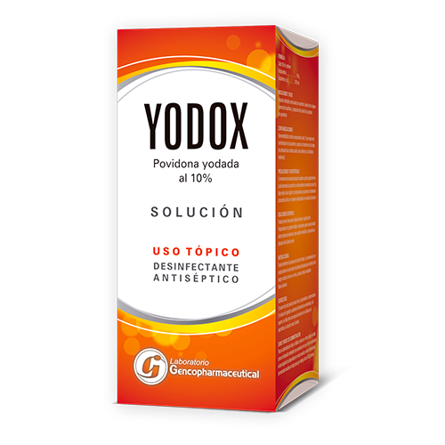 YODOPOVIDONA SOLUCION AL 10% X 120 ML - YODOX