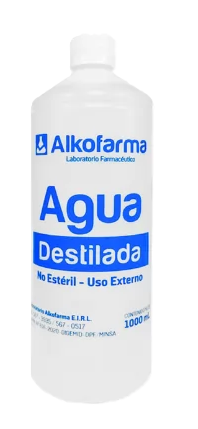 AGUA DESTILADA X 1 LT