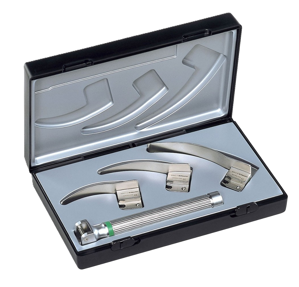 LARINGOSCOPIO DE 3 PIEZAS ADULTO CON MANGO - 8081