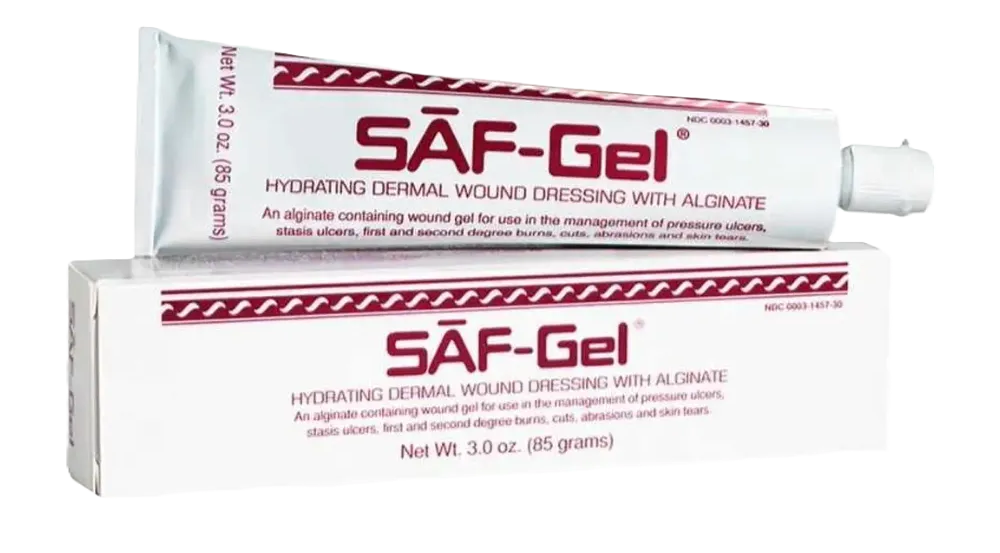 APOSITO HIDRATANTE PARA HERIDAS DERMICAS CON ALGINATO X 85 G - SAF GEL