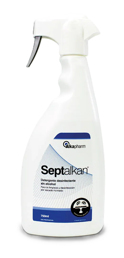 DESINFECTANTE PARA SUPERFICIES Y DISPOSITIVOS MEDICOS X 750 ML - SEPTALKAN