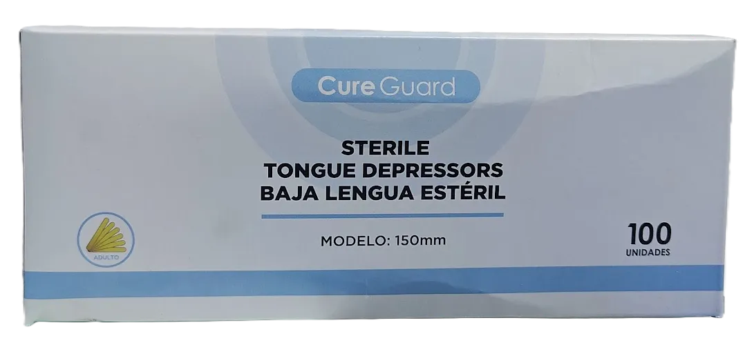 BAJALENGUA ESTERIL PEDIATRICO X 100 UND