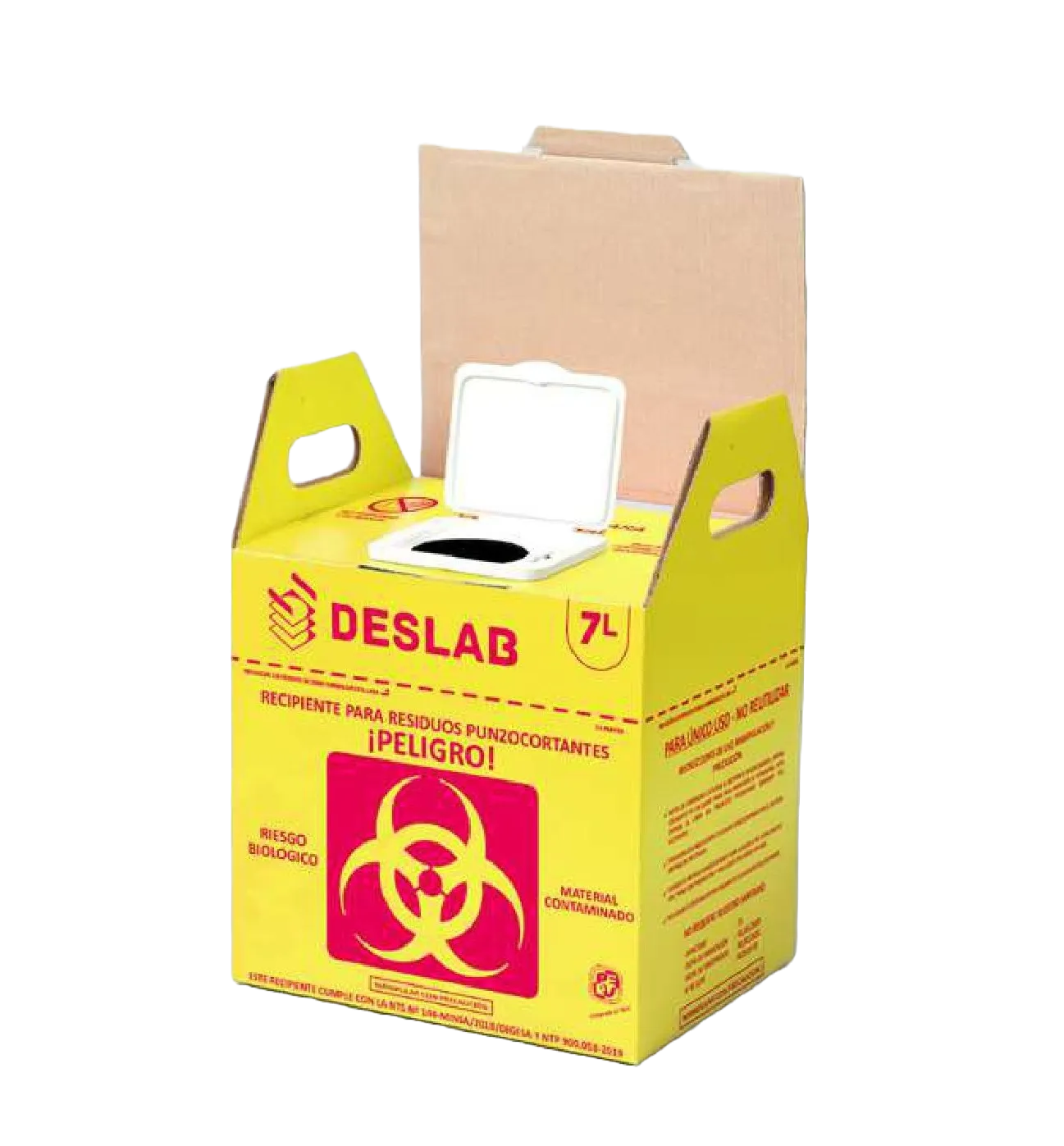 DESCARTEX DE BIOSEGURIDAD X 7.5 LT AMARILLO
