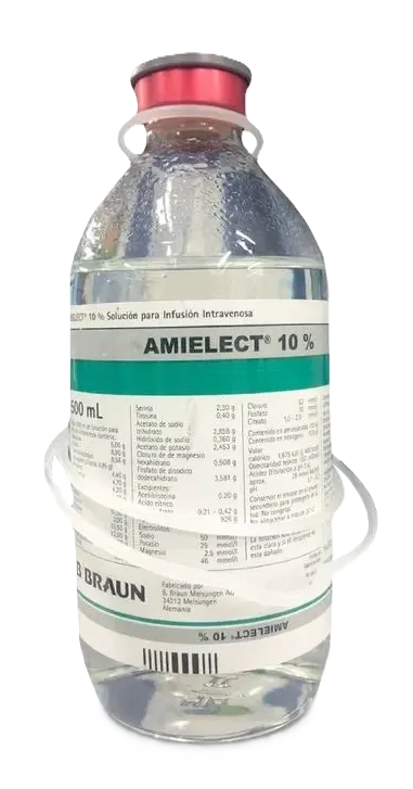 SOLUCION PARA PERFUSION AL 10% X 500 ML - AMIELECT