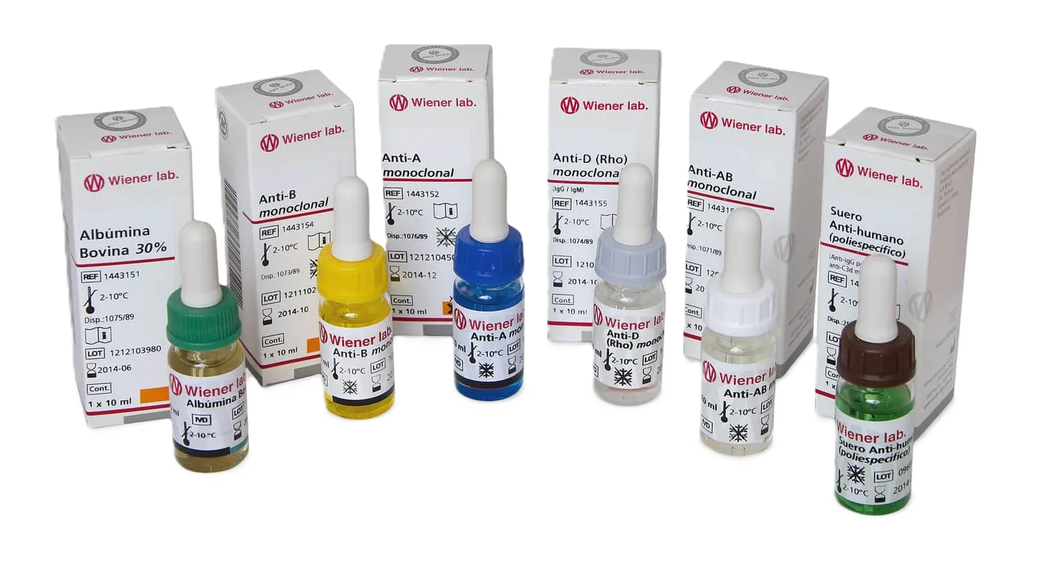 GRUPO SANGUINEO ANTIGENO D RHO MONOCLONAL X 10 ML