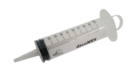 JERINGA DE 100 ML PUNTA CATETER
